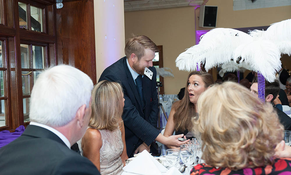 chris whitelock hertfordshire wedding magician