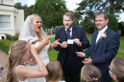 Wedding magician