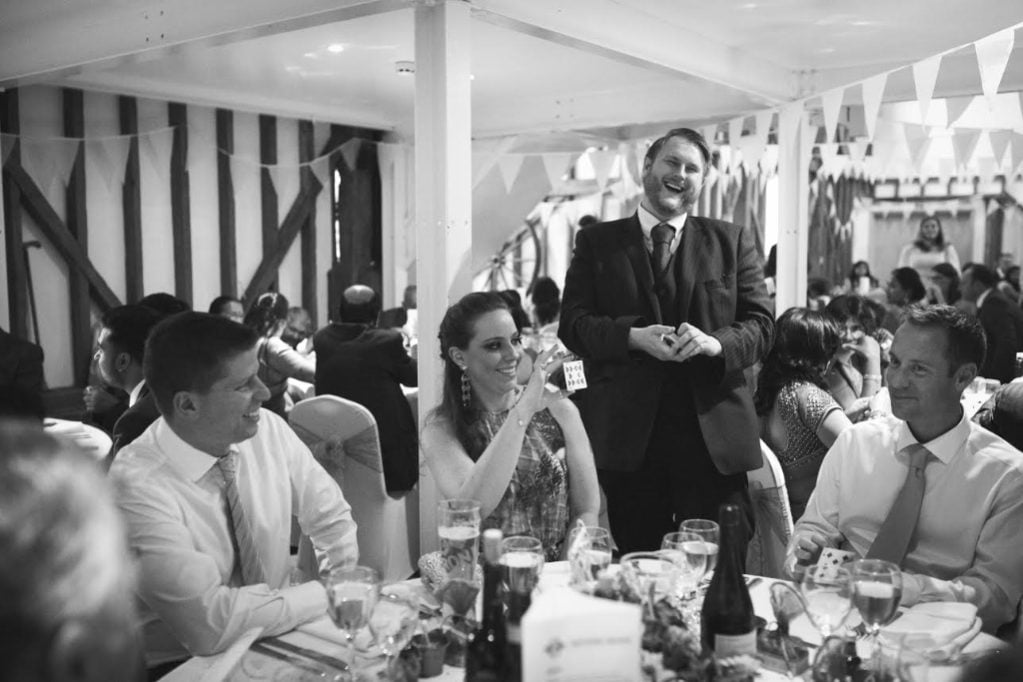 wedding magician in hertfordshire